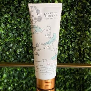 Library of Flowers TRUE VANILLA Shower Gel | NEW | 8 oz | Margot Elena Body Wash